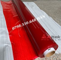 Màng nhựa pvc trong màu đỏ giá tốt