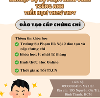 Khai giảng lớp NVSP Tiếng anh