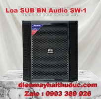 1 Loa siêu trầm BN Audio SW-1 tiếng bass cực kỳ hay khi chơi nhạc, Karaoke