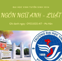 Đại học Vinh 2024 : Tuyển sinh 2 ngành HOT