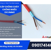 1 Cáp tín hiệu chống cháy, chống nhiễu 2x1.0mm2 hãng Altek Kabel Đức