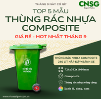 TOP 5  mẫu thùng rác nhựa composite bền đẹp, giá tốt nhất tháng 9