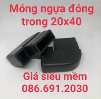 7 Nắp chụp đầu ống thép hộp bằng nhựa