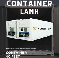 1 Container Lạnh - Giải Pháp Cấp Đông nhanh chóng