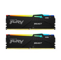 Ram Desktop Kingston Fury Beast RGB  2 x 16GB  DDR5 5200MHz