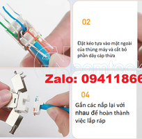 4 Ổ cắm mạng Nhân mạng cat7 STP mã ACT-S7-002 hãng Ancomteck