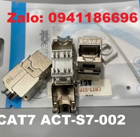 3 Ổ cắm mạng Nhân mạng cat7 STP mã ACT-S7-002 hãng Ancomteck