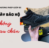 Hướng dẫn cách đi giày bảo hộ không đau chân