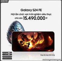  Galaxy S24 Fe   Hiệu Năng Mạnh Mẽ - Chiến Game Cực Đã