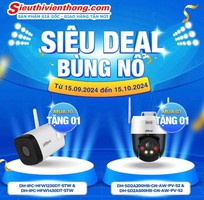 Giảm giá sâu các dòng Camera Dahua KBT - Chỉ trong 1 tháng