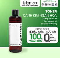 Toner Lalamos cánh kim ngân hoa dưỡng ẩm và se khít lỗ chân lông 250ml