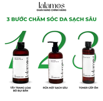 6 Toner Lalamos cánh kim ngân hoa dưỡng ẩm và se khít lỗ chân lông 250ml