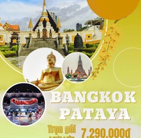 Tour THÁI LAN   5 Ngày 4 Đêm   Giá chỉ 7.290.000K