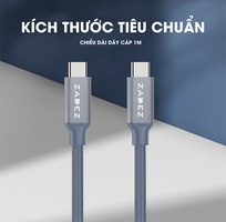 1 Cáp sạc Dual USB-C Zadez ZCC-325