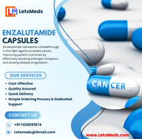 Affordable Enzalutamide 40mg/160mg Capsules in the Philippines   Order Online with LetsMeds