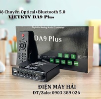 Bộ Chuyển DAC VietKTV DA9 Plus Bluetooth 5.0 có tăng giảm âm