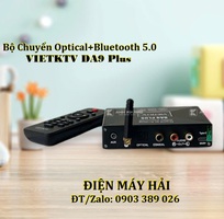 3 Bộ Chuyển DAC VietKTV DA9 Plus Bluetooth 5.0 có tăng giảm âm