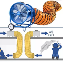 Quạt hút gió, hút mùi Dasin nối ống chịu nhiệt giảm sâu giá cuối tháng 10
