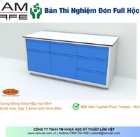 2 Bàn Thí Nghiệm Full Hộc Kháng Hóa Chất