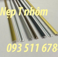 2 Nẹp nhôm nẹp chỉ inox trang trí T8 T10 len chân tường nội thất