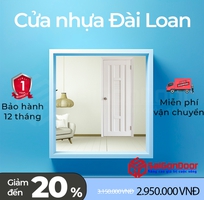 Săn ngay ưu đãi lớn : Cửa nhựa giả gỗ Đài Loan giảm giá sốc