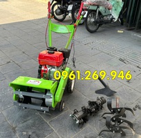 2 Máy xới đất, sạc cỏ, cắt cỏ trục băm Kawasaki KD170 động cơ xăng 7HP