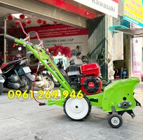 3 Máy xới đất, sạc cỏ, cắt cỏ trục băm Kawasaki KD170 động cơ xăng 7HP