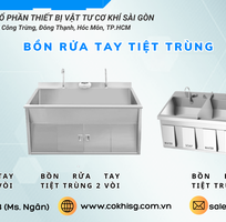 Bồn rửa tay tiệt trùng inox 304