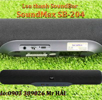 1 Loa thanh SoundMax SB-204/2.0 bluetooth 5.0 âm thanh cực hay