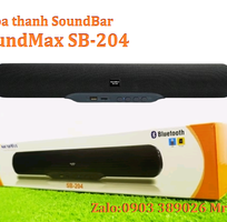 Loa thanh SoundMax SB-204/2.0 bluetooth 5.0 âm thanh cực hay