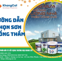 Hướng dẫn chọn sơn chống thấm tại Hà Nội