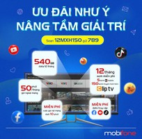 Đăng ký gói 12MXH150 MobiFone nhận trọn combo ưu đãi