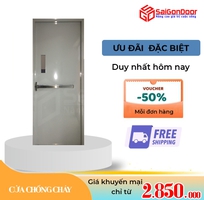 1 Khuyến Mãi Lớn Cửa Thép Chống Cháy