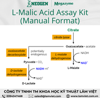 1 Bộ xét nghiệm Acid L-Malic  Manual Format