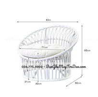 8 Bán ghế mây thư giãn hình tròn đẹp