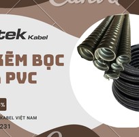 Ống ruột gà chống cháy / Ống thép mạ kẽm bọc nhựa PVC