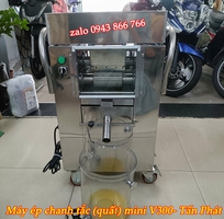 4 Máy ép chanh tắc  quất  mini V300 Tấn Phát năng suất 35kg/H