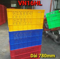 Sóng nhựa có 5 bánh xe, Sóng nhựa 780x500x430mm, Sóng nhựa Lớn giá rẽ