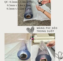 Màng pvc trong suốt giá tốt tại kho bên em