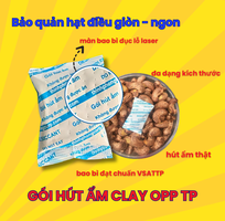 1 Bảo quản thực phẩm với gói hút ẩm Clay OPP Thịnh Phong