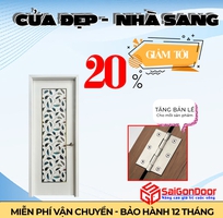 2 Sang Trọng   Bền Bỉ Với Cửa Nhựa Composite Từ SaiGondoor