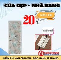 3 Sang Trọng   Bền Bỉ Với Cửa Nhựa Composite Từ SaiGondoor