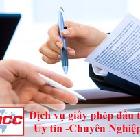 Tư vấn xin giấy phép đầu tư của Minh MCC.Group