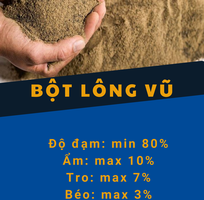 Bột Lông Vũ    Chất Lượng Đỉnh Cao Từ Việt Nam 