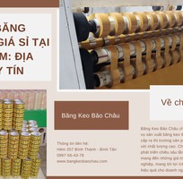 Mua Băng Dính Giá Sỉ Tại TP.HCM: Địa Chỉ Uy Tín