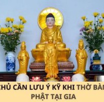 Cách bài trí bàn thờ Phật tại gia chuẩn phong thủy, gia chủ nhất định phải biết