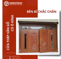 2 Cửa Thép Vân Gỗ