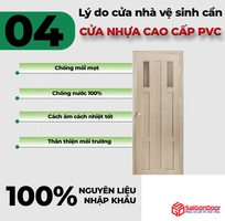 1 Cửa nhựa Đài Loan ghép thanh