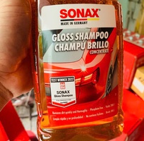 1 Nước rửa xe oto, xe máy đậm đặc 1lit - Sonax Gloss Shampoo Concentrate