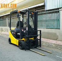 2 Xe nâng điện ngồi lái KOMATSU FB15-12 siêu sale cuối năm